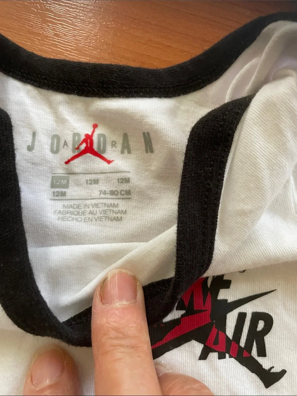 Nike Black & White Baby Bodysuit Trio (Includes Polo-Style)